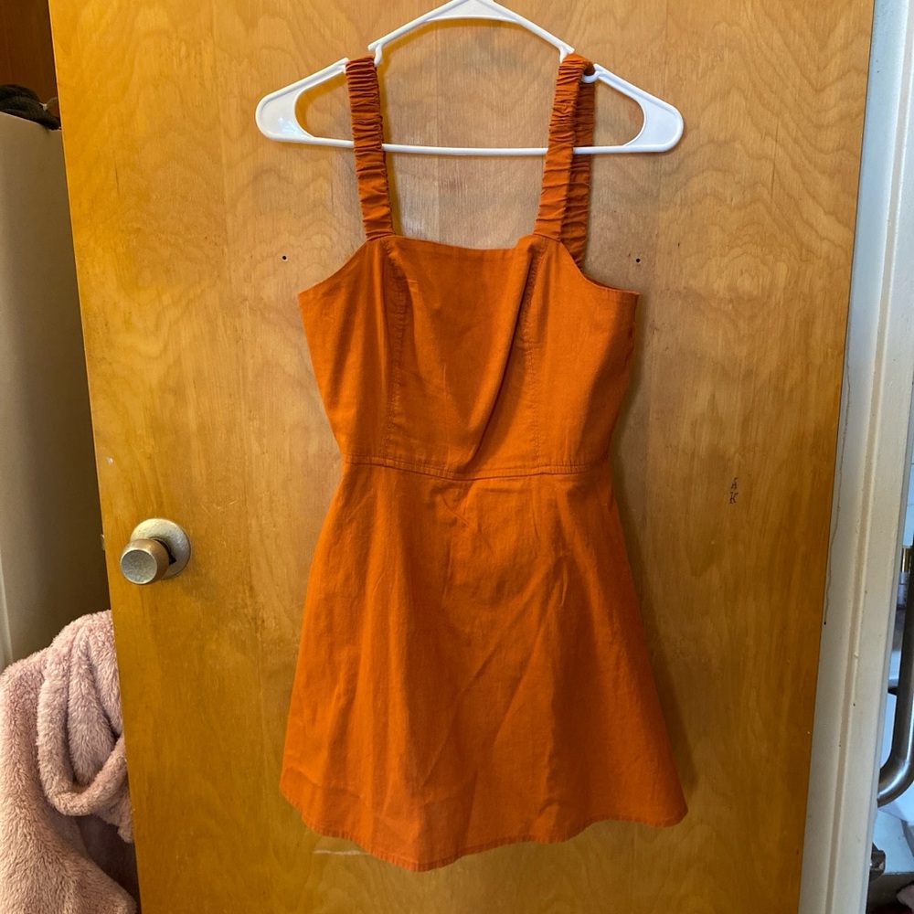 Burnt Orange Dress